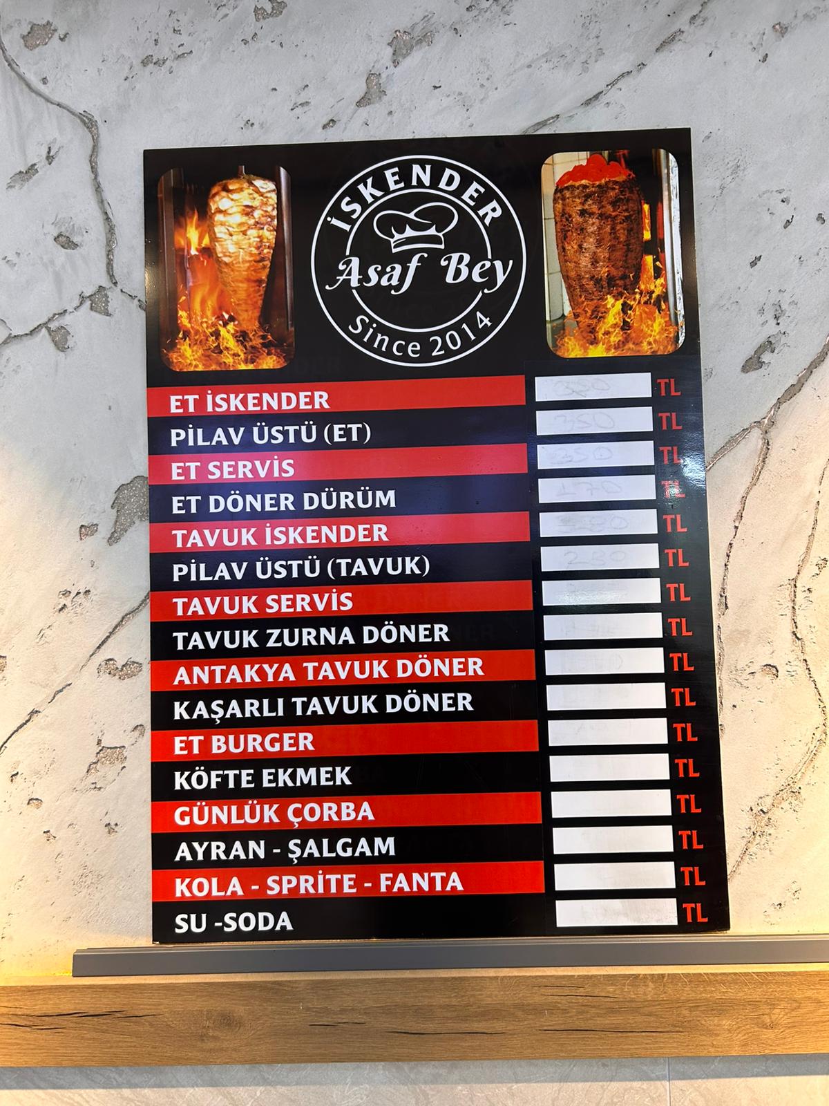 Asaf Bey Döner İskender